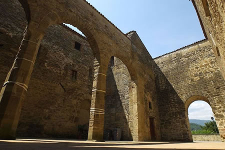 Abbazia di Badia Petroia - Resti della struttura del campanile